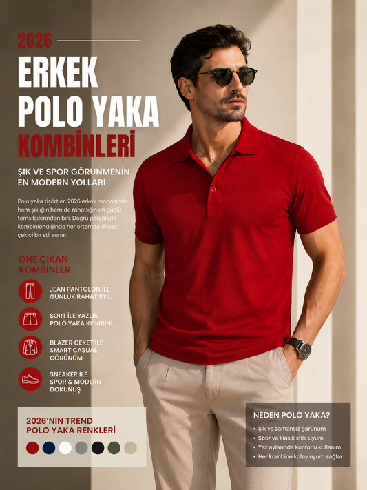 2026 Erkek Polo Yaka Kombinleri: Şık ve Spor Görünmenin Yolları