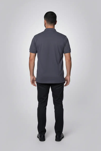 LUXIC CORE Erkek Polo Yaka Tişört Likralı Pike Kumaş Terletmez Slim Fit Günlük Şık Tasarım LUXIC CORE