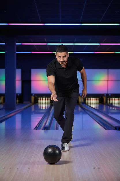 LUXIC CORE Erkek Polo Yaka Tişört Likralı Pike Kumaş Terletmez Slim Fit Günlük Şık Tasarım LUXIC CORE