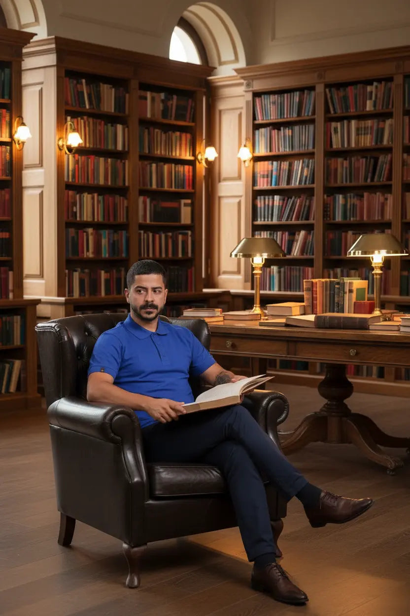 LUXIC CORE Erkek Polo Yaka Tişört Likralı Pike Kumaş Terletmez Slim Fit Günlük Şık Tasarım LUXIC CORE