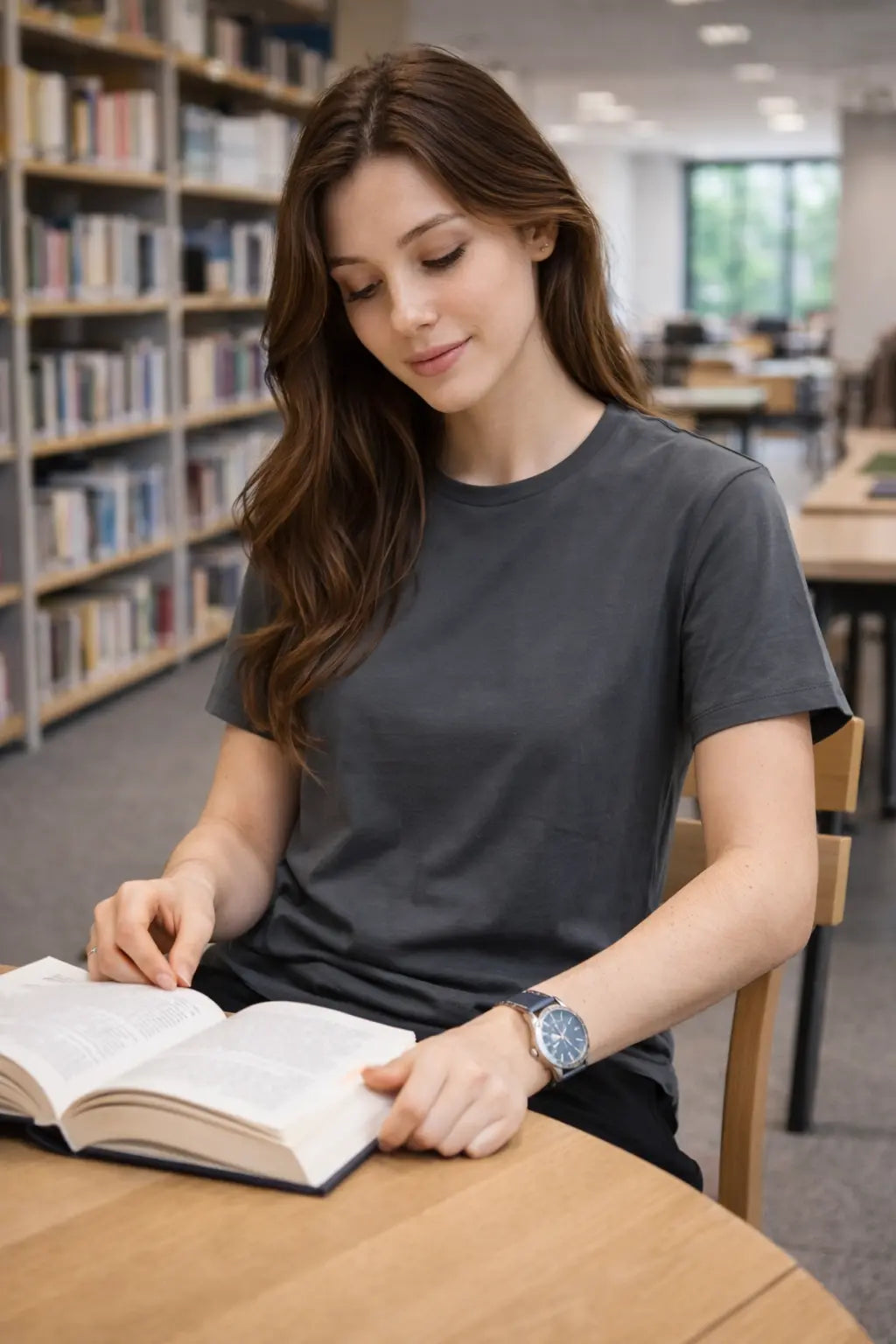 LUXIC CORE Basic Tişört %100 Pamuk Bisiklet Yaka Rahat Kesim Günlük Yazlık T-Shirt LUXIC CORE